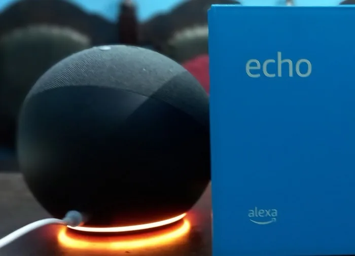 alexa orange light