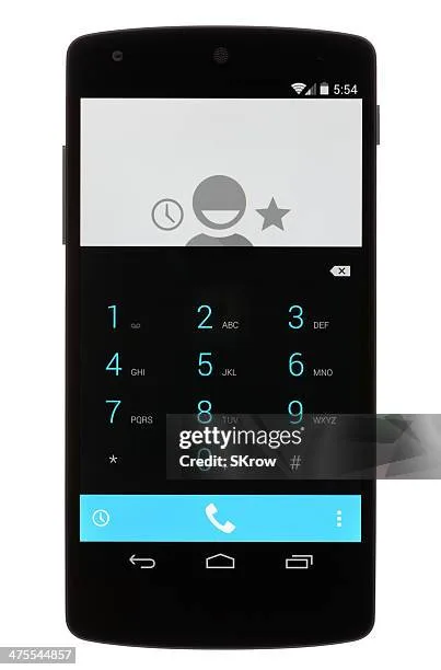 Android dialer keypad
