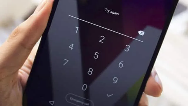 Android PIN lock screen