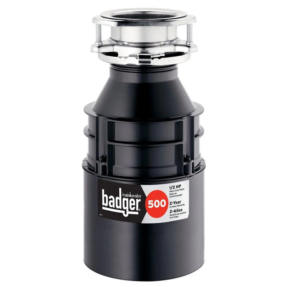 badger garbage disposal under sink