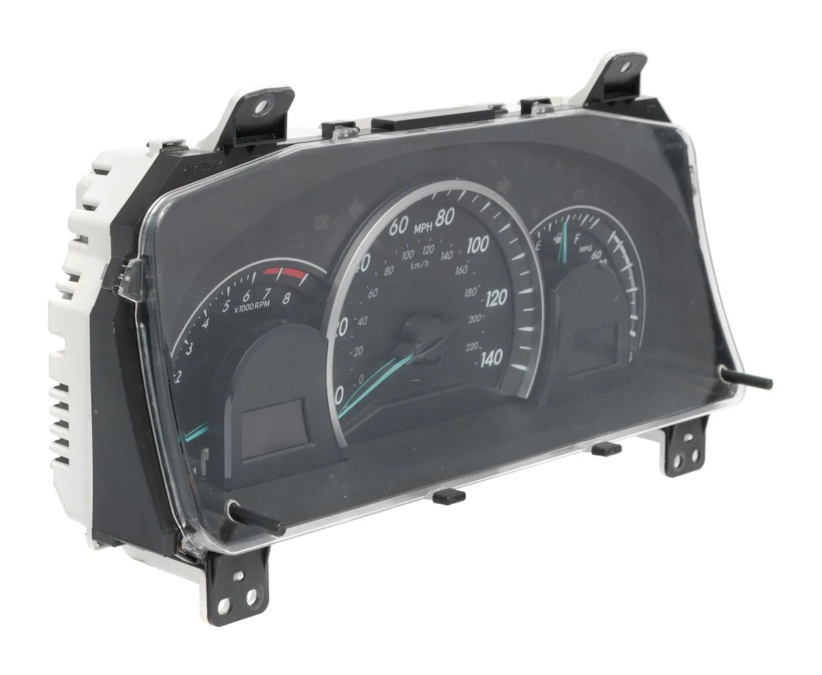 Camry instrument cluster close-up