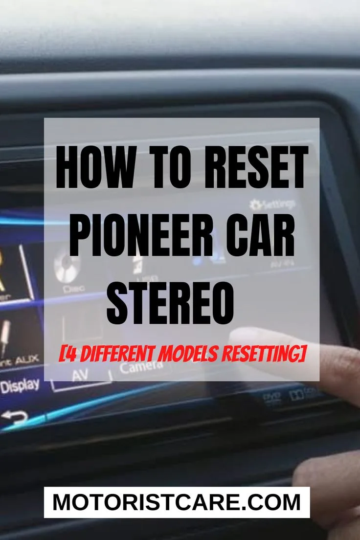 car infotainment reset