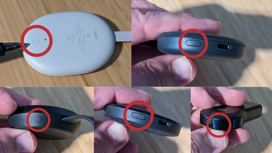 chromecast reset button bottom