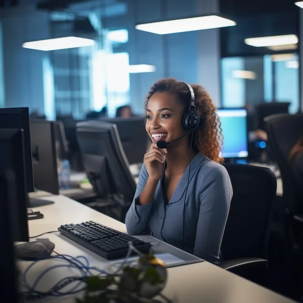 customer support phone call