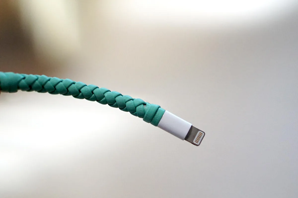 damaged USB cable