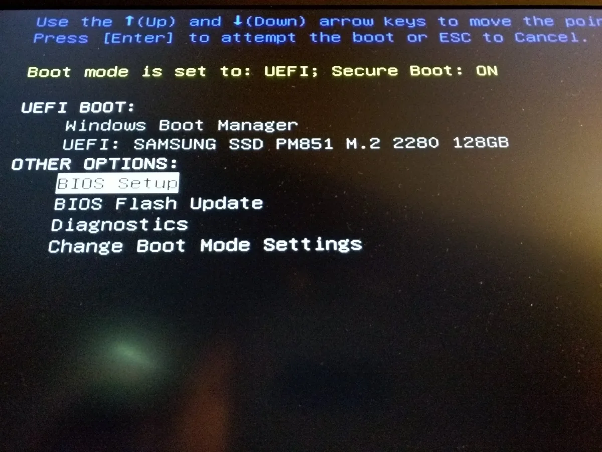 dell boot menu f12