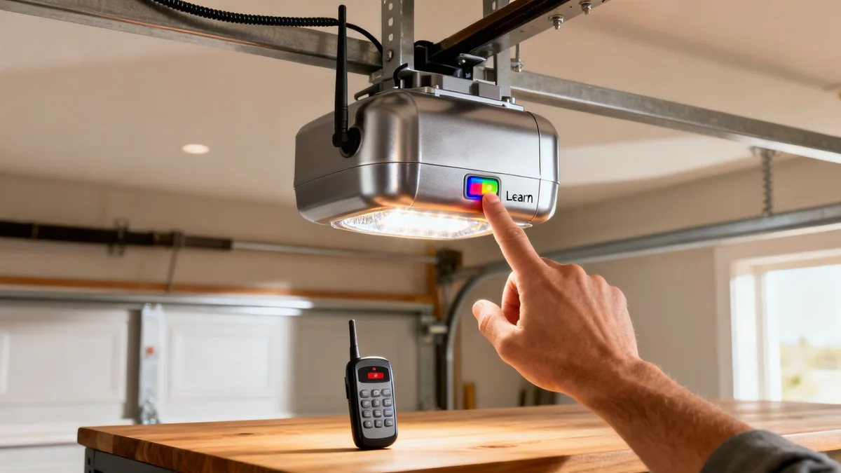 factory reset Genie opener
