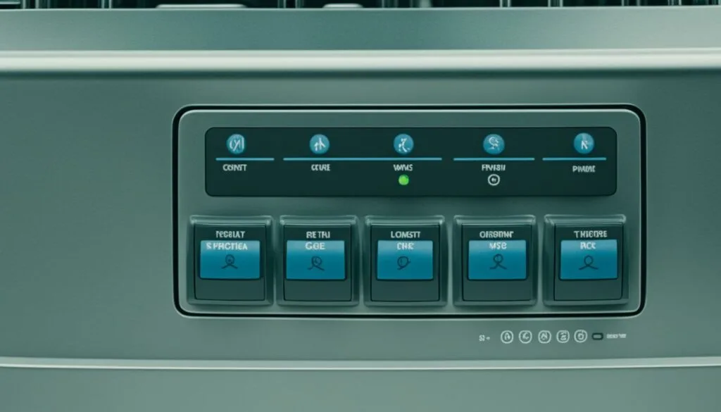 GE dishwasher control panel