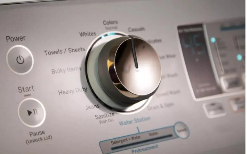 GE washer error code