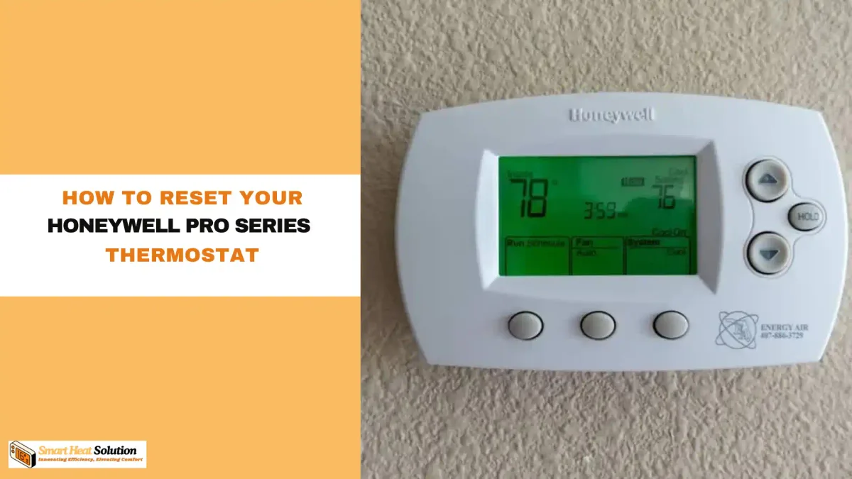 Honeywell thermostat pinhole reset