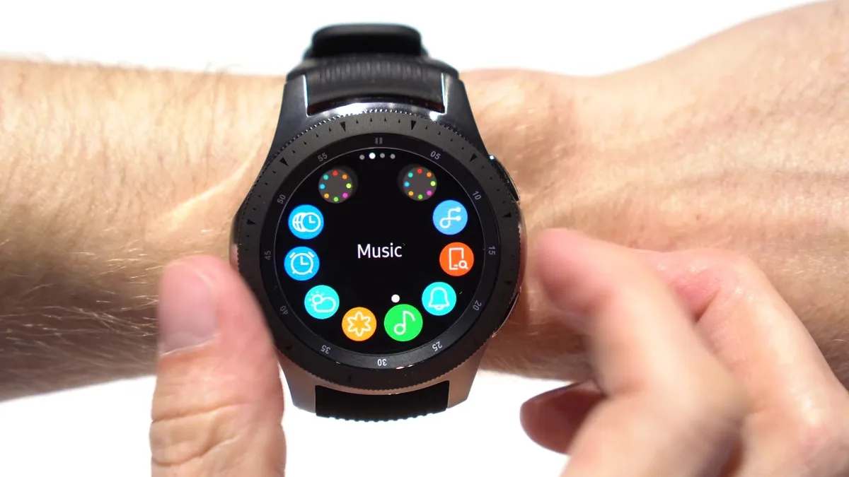how to reset galaxy watch