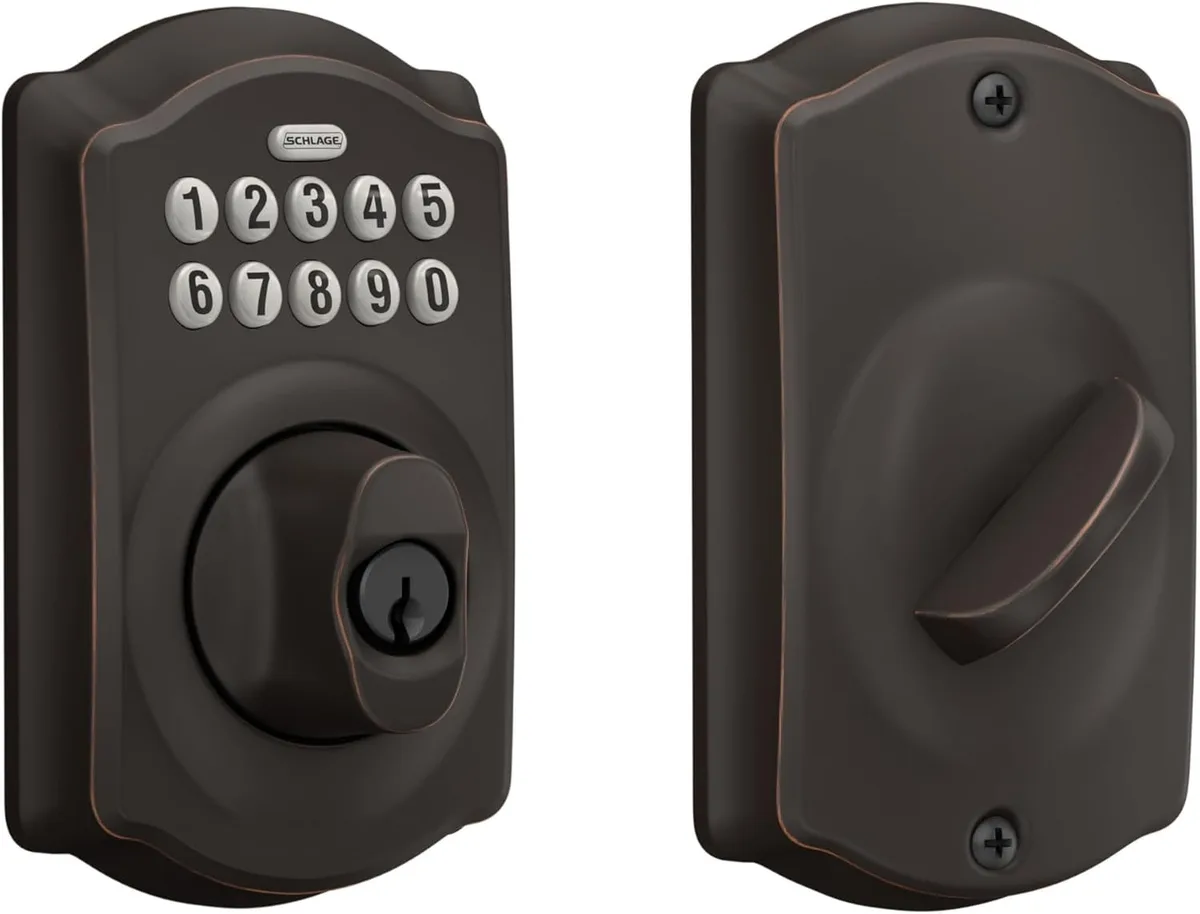 how to reset schlage keypad lock without programming code