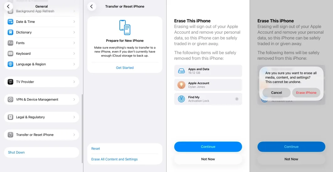 if i reset my iphone will i lose everything