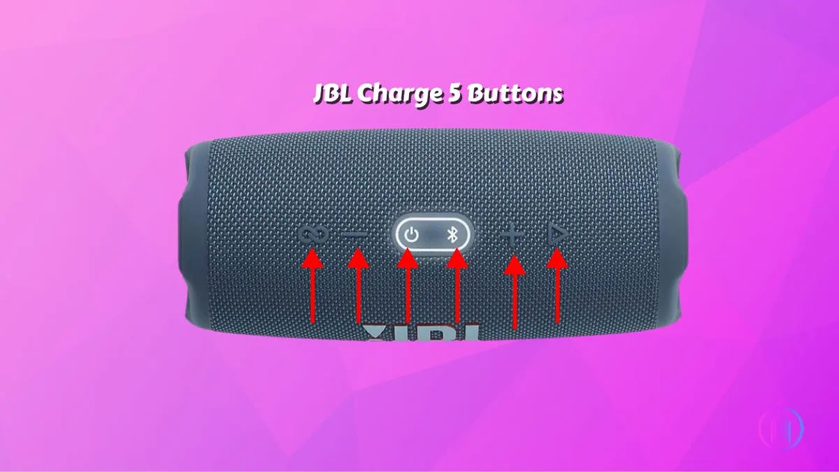 JBL speaker reset buttons