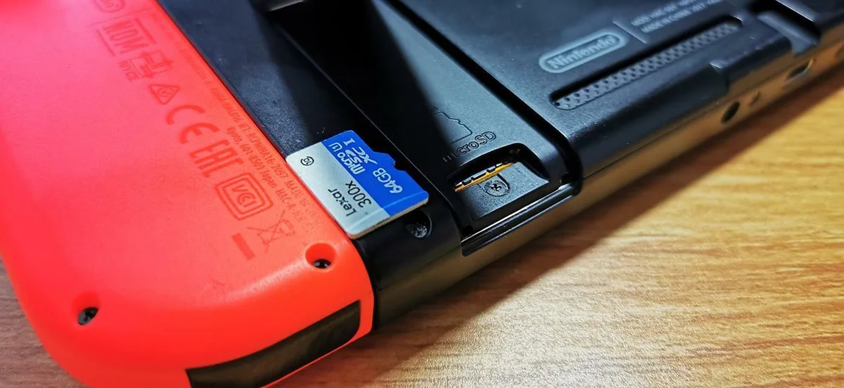 nintendo switch microSD card backup