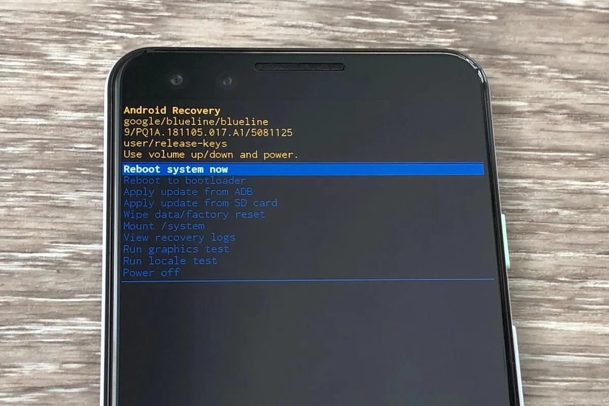 recovery mode android