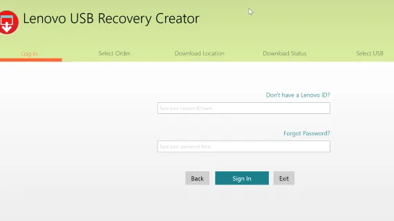 recovery usb drive