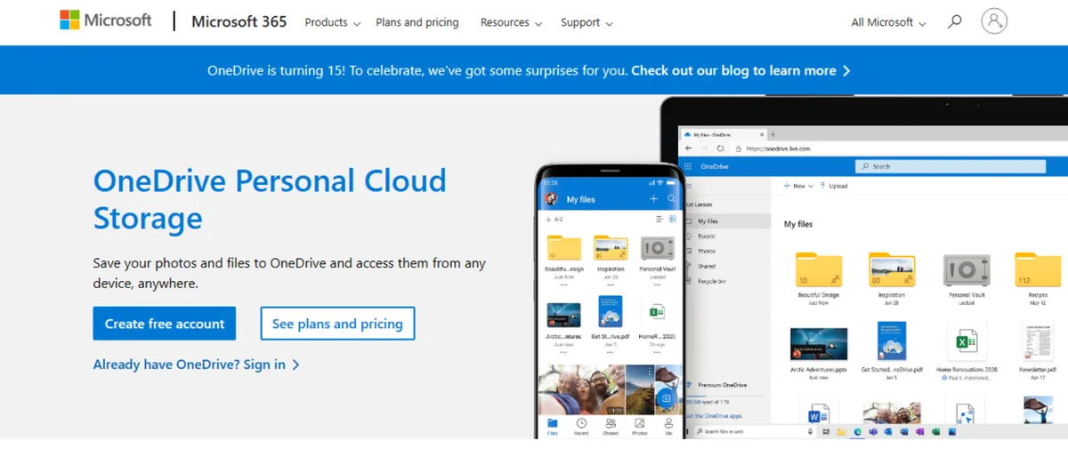 reinstall onedrive