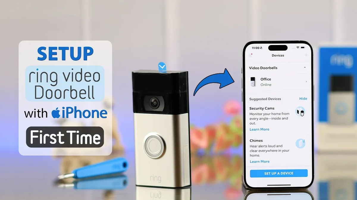 ring app setup doorbell reconnection