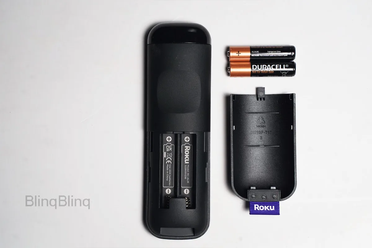roku remote battery compartment