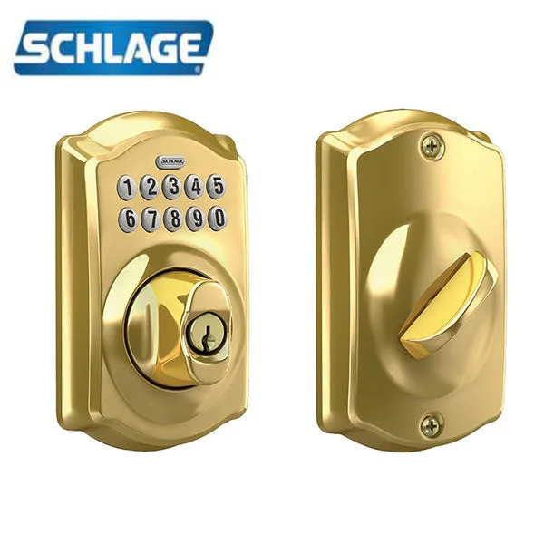schlage keypad lock reset