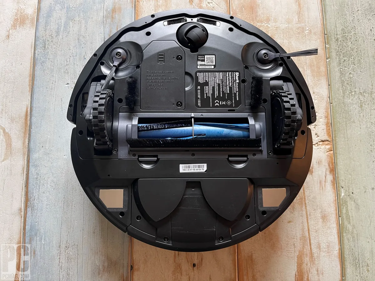 shark robot vacuum model number label