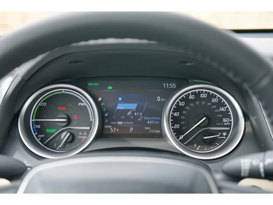 Toyota Camry hybrid dash