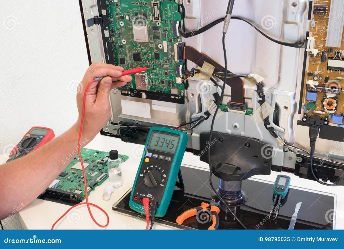tv repair service call