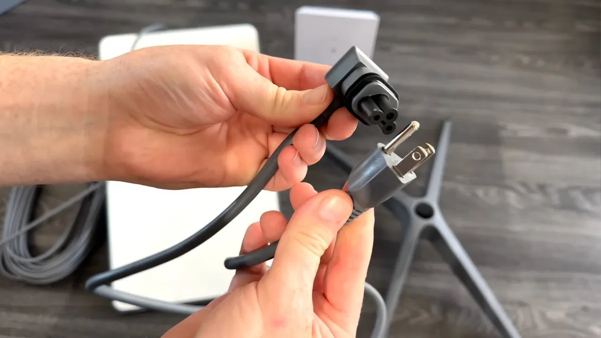 unplugging Starlink router for power cycle