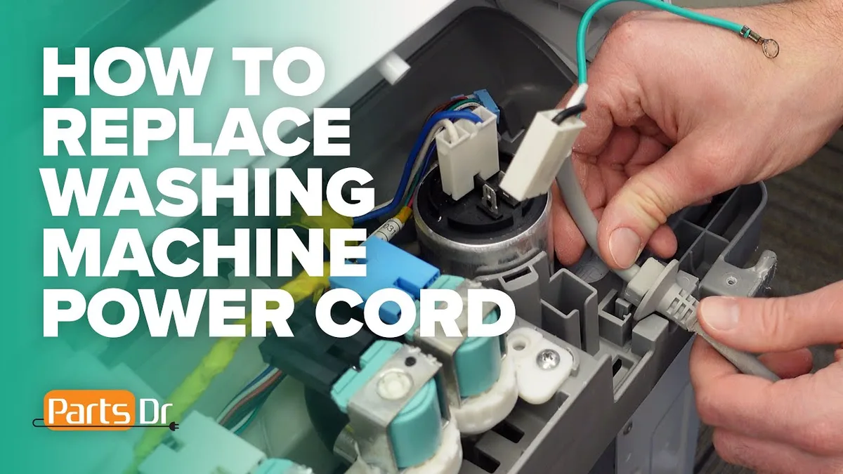 washing machine power cord